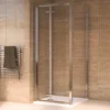 Aqualux Bi-Fold Door Shower Enclosure And Tray Package - 900 X 900mm -Triton None Store 12804184 1884831954793268