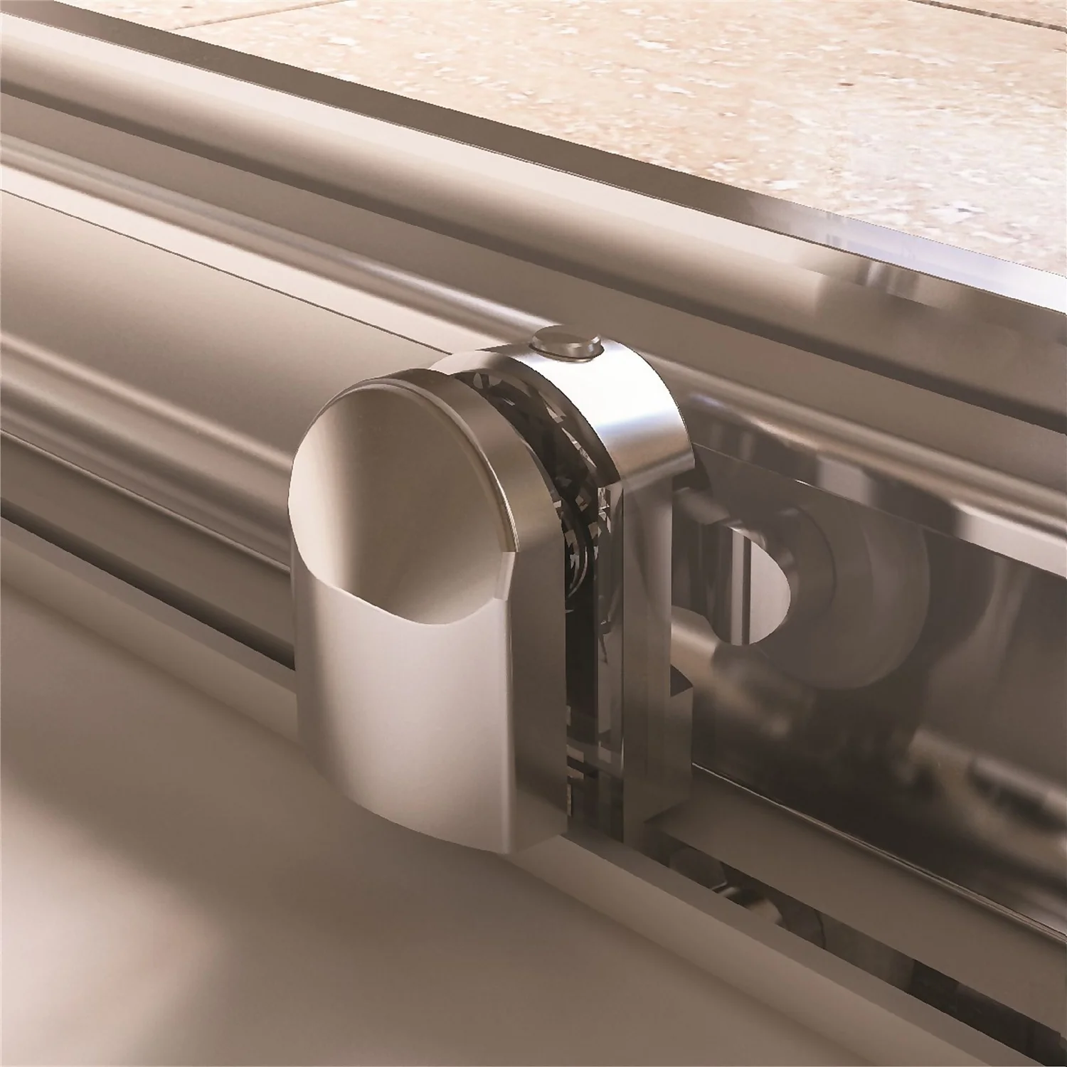 Aqualux Sliding Door 1400 X 800mm Shower Enclosure And Tray Package 7 Aqualux Sliding Door 1400 X 800mm Shower Enclosure And Tray Package - Image 5