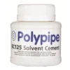 Polypipe Solvent Cement Tin & Brush - 125ml -Triton None Store 12804628 6854831908593994