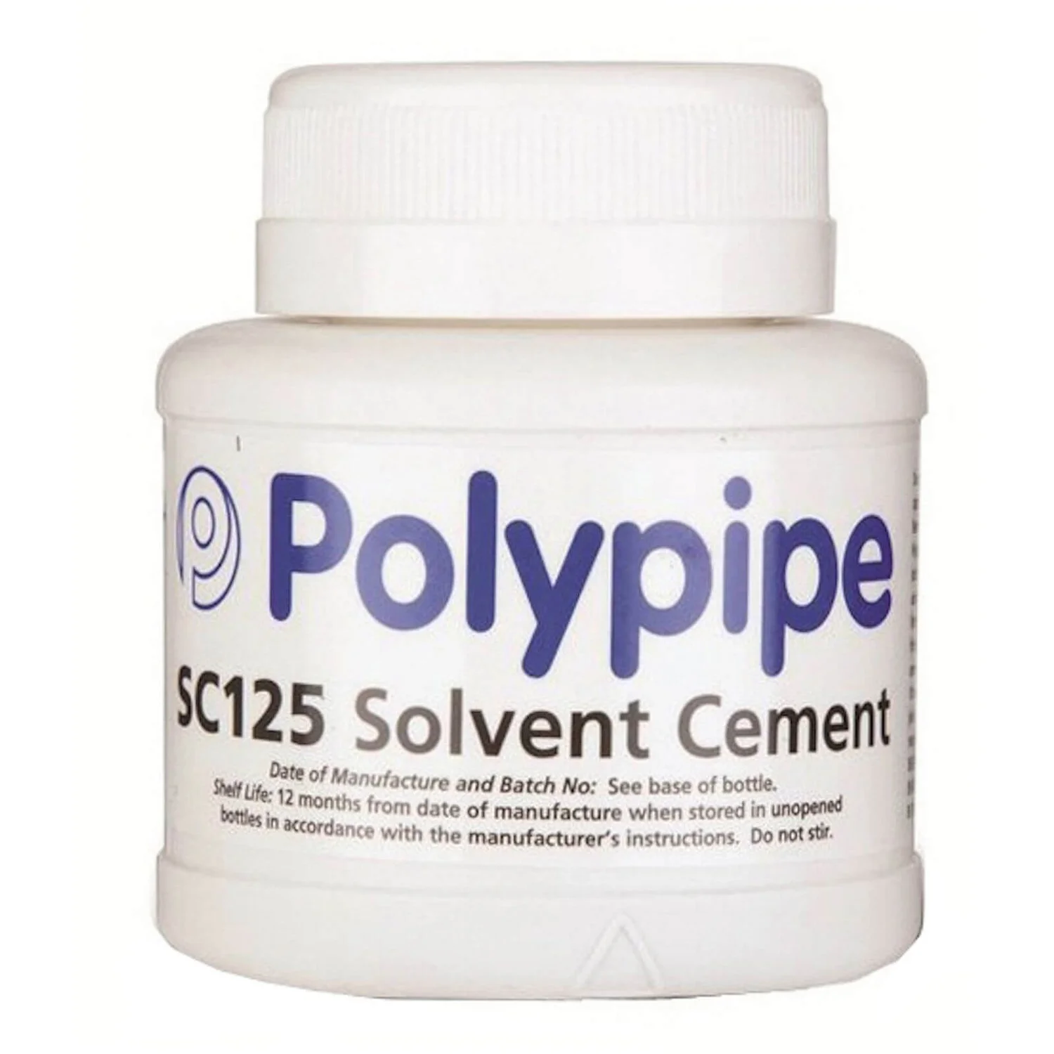 Polypipe Solvent Cement Tin & Brush - 125ml 3 Polypipe Solvent Cement Tin & Brush - 125ml