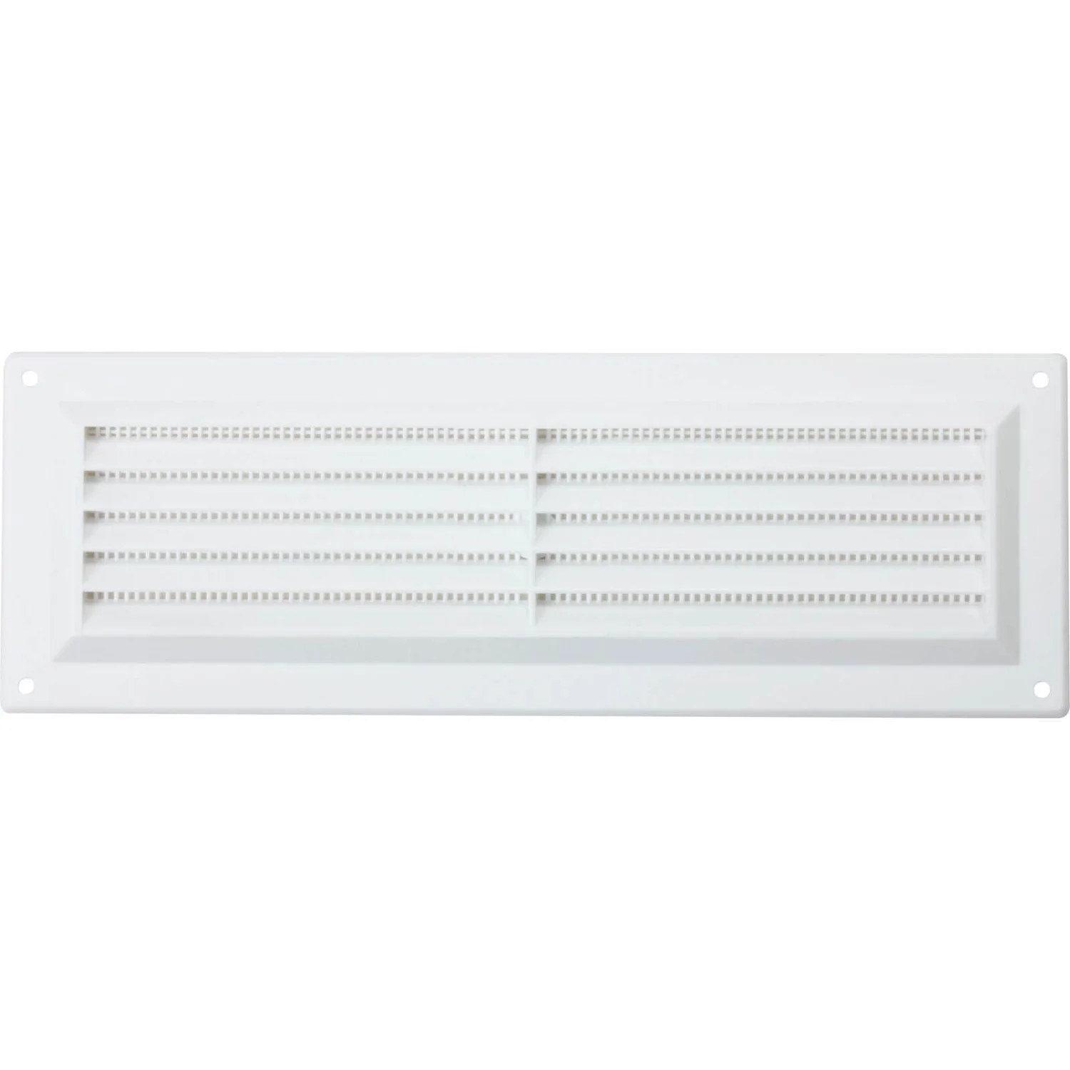None Fixed Louvre Vent - 229 X 76mm - White Plastic 3 None Fixed Louvre Vent - 229 X 76mm - White Plastic