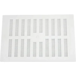 None Adjustable Vent - 229 X 152mm - White Plastic