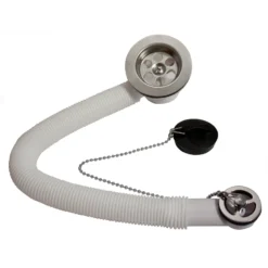 1 1/2 Stainless Steel Single Bowl Waste Overflow