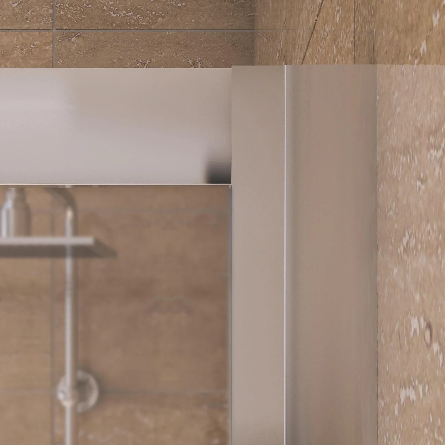 Aqualux Offset Quadrant Shower Enclosure - 1000 X 800mm 9 Aqualux Offset Quadrant Shower Enclosure - 1000 X 800mm - Image 7