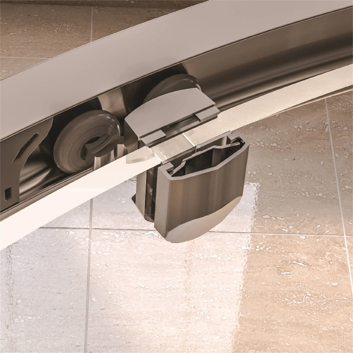 Aqualux Offset Quadrant Shower Enclosure - 1200 X 800mm 5 Aqualux Offset Quadrant Shower Enclosure - 1200 X 800mm - Image 3