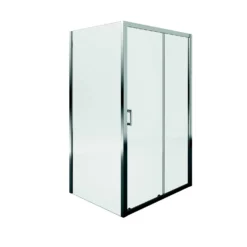 Aqualux Sliding Door Shower Enclosure - 1200 X 800mm