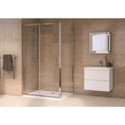 Aqualux Sliding Door Shower Enclosure - 1200 X 900mm -Triton None Store 12821890 1714833202348785