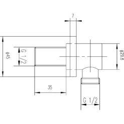 Balterley Minimalist Outlet Elbow -Triton None Store 12823322 1774833171423468