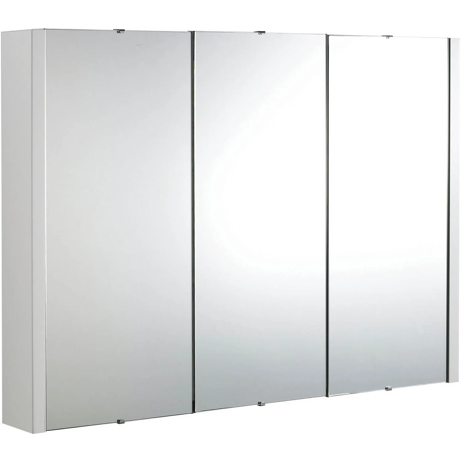 Balterley Bianca 900mm Mirror Cabinet - Gloss White 3 Balterley Bianca 900mm Mirror Cabinet - Gloss White