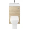 Balterley Rio 500mm Basin With WC Unit - Natural Oak 1 Balterley Rio 500mm Basin With WC Unit - Natural Oak -Triton None Store 12824088 1055034365042958