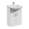 Balterley Orbit 550mm Freestanding Unit With Basin 2 - Gloss White -Triton None Store 12824089 1504831916033088