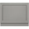 Balterley Harrington 700mm Bath End Panel - Grey 2 Balterley Harrington 700mm Bath End Panel - Grey -Triton None Store 12824205 8214831604108970