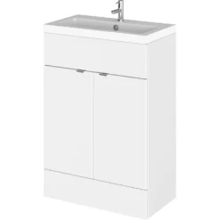 Balterley Dynamic 600mm Vanity Unit With Basin - Gloss White