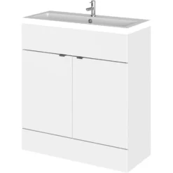 Balterley Dynamic 800mm Vanity Unit With Basin - Gloss White