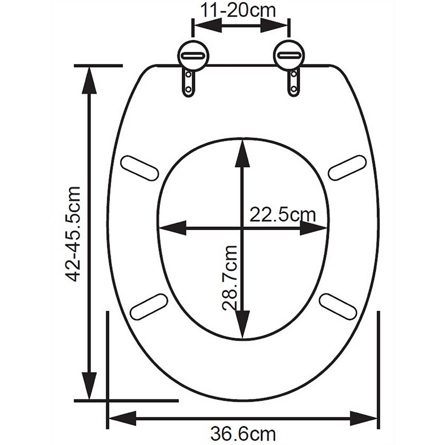 Portway Toilet Seat - Light Oak 4 Portway Toilet Seat - Light Oak - Image 2