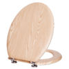 Portway Toilet Seat - Light Oak