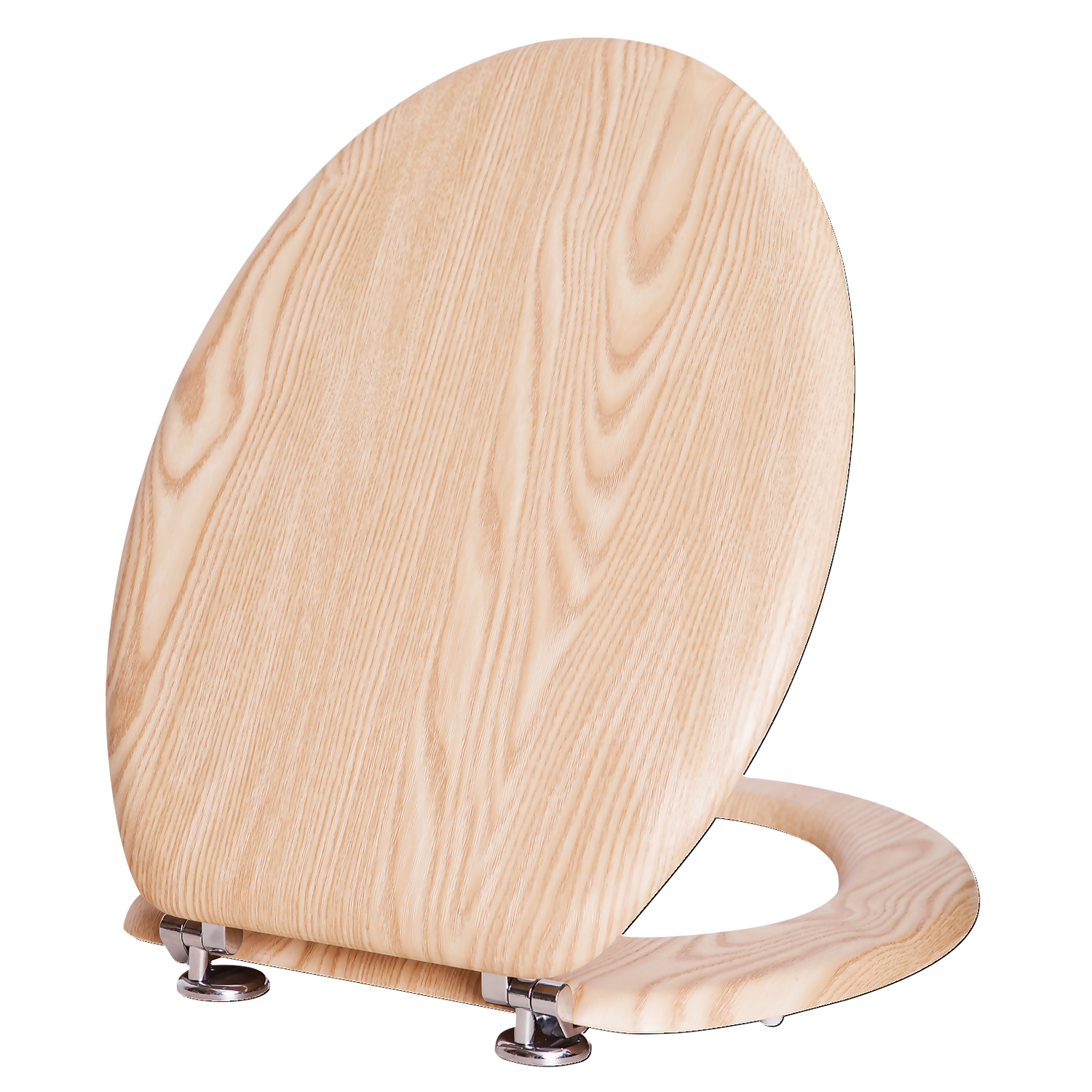 Portway Toilet Seat - Light Oak 3 Portway Toilet Seat - Light Oak