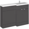 Balterley Dynamic 1200mm Right Hand WC Combination Unit - Gloss Grey 2 Balterley Dynamic 1200mm Right Hand WC Combination Unit - Gloss Grey -Triton None Store 12824642 1624831947642756