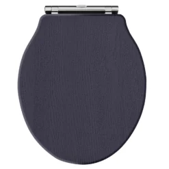 Balterley Harrington Curved Toilet Seat - Blue