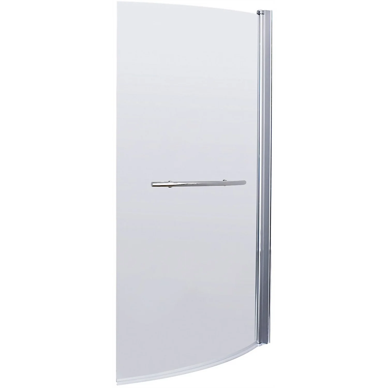 Balterley Curved B-Bath Screen With Rail - 6mm 3 Balterley Curved B-Bath Screen With Rail - 6mm