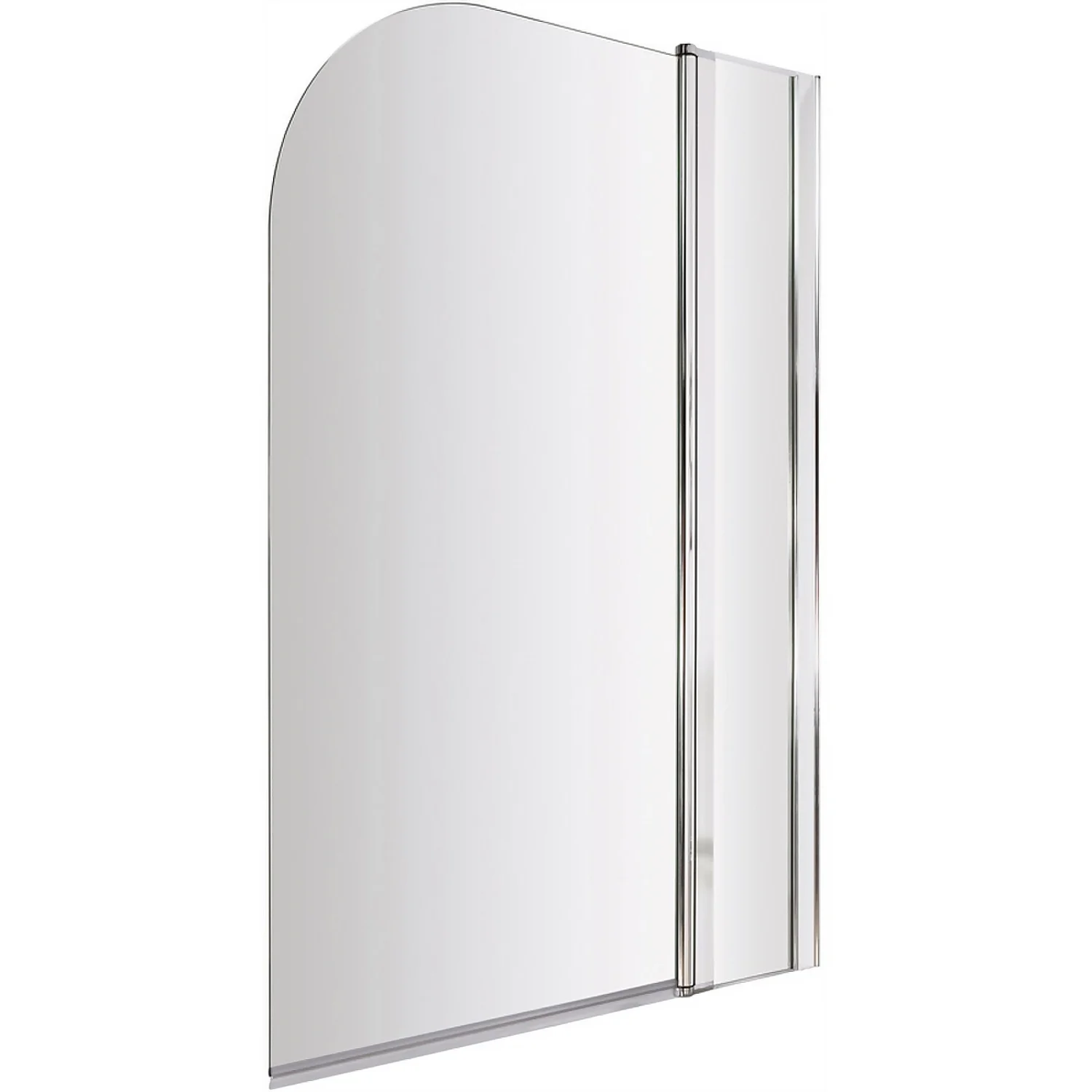 Balterley Straight Bath Screen With Fixed Panel - 6mm 3 Balterley Straight Bath Screen With Fixed Panel - 6mm