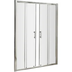 Balterley Double Sliding Shower Door - 1400mm (6mm Glass)
