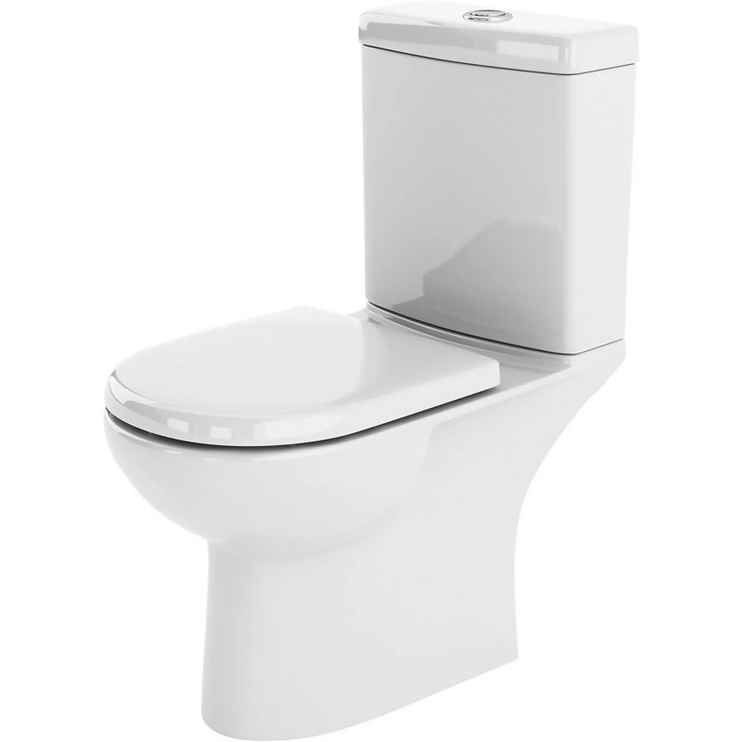 Balterley Ridley Compact Pan, Cistern And Soft Close Toilet Seat 3 Balterley Ridley Compact Pan, Cistern And Soft Close Toilet Seat