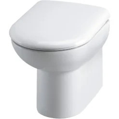 Balterley D Shape Back To Wall Pan And Soft Close Toilet Seat