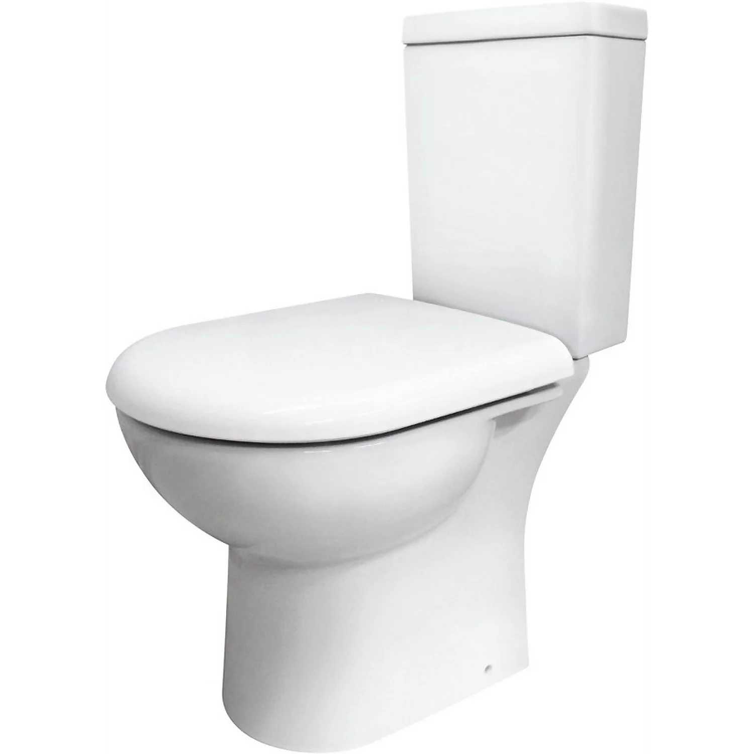 Balterley Short Projection WC Pan And Soft Close Toilet Seat 3 Balterley Short Projection WC Pan And Soft Close Toilet Seat