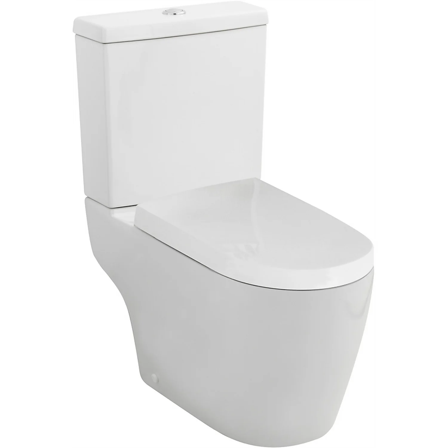 Balterley Round WC Pan, Cistern And Soft Close Toilet Seat 3 Balterley Round WC Pan, Cistern And Soft Close Toilet Seat