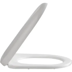 Balterley Luxury D Shape Soft Close Toilet Seat - White