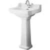 Balterley Harrington 1 Tap Hole Basin And Pedestal - 500mm -Triton None Store 12826190 1094847469523236