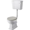 Balterley Harrington Comfort Height Low Level WC Pan, Cistern And Flush Pipe Kit -Triton None Store 12826348 1604847469907914