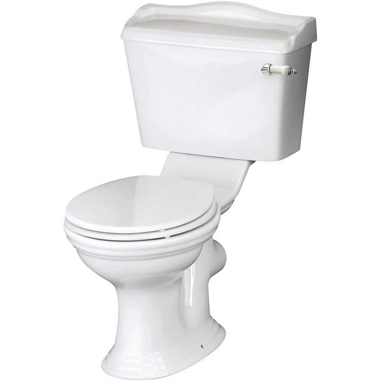 Balterley Harrington Round WC Pan And Cistern - No Seat 3 Balterley Harrington Round WC Pan And Cistern - No Seat
