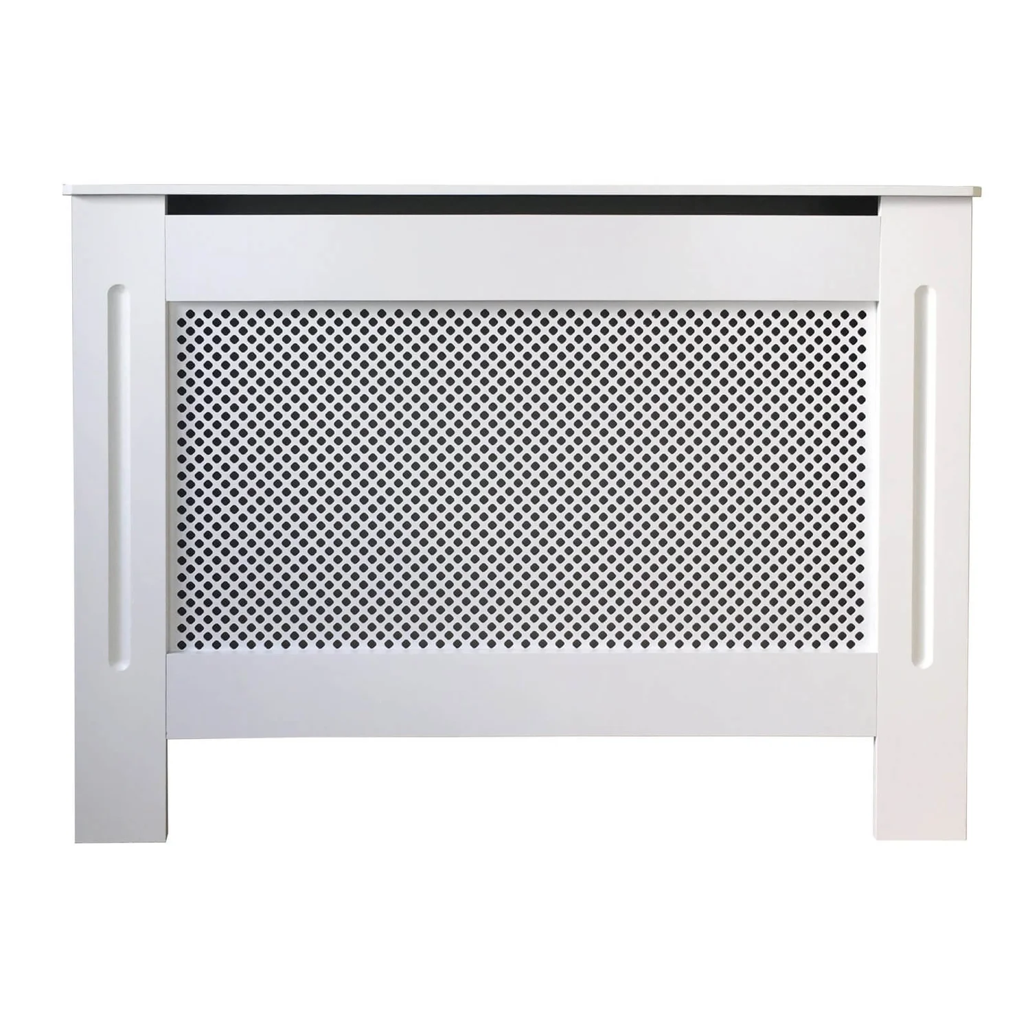 None Radiator Cover With Diamond Lattice Design In White - Small 3 None Radiator Cover With Diamond Lattice Design In White - Small