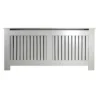 None Radiator Cover With Vertical Slatted Design In Grey - Extra Large 2 None Radiator Cover With Vertical Slatted Design In Grey - Extra Large -Triton None Store 12826506 1284831916288460