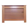 None Radiator Cover With Horizontal Slatted Design In Oak - Small -Triton None Store 12826604 5234831915720437