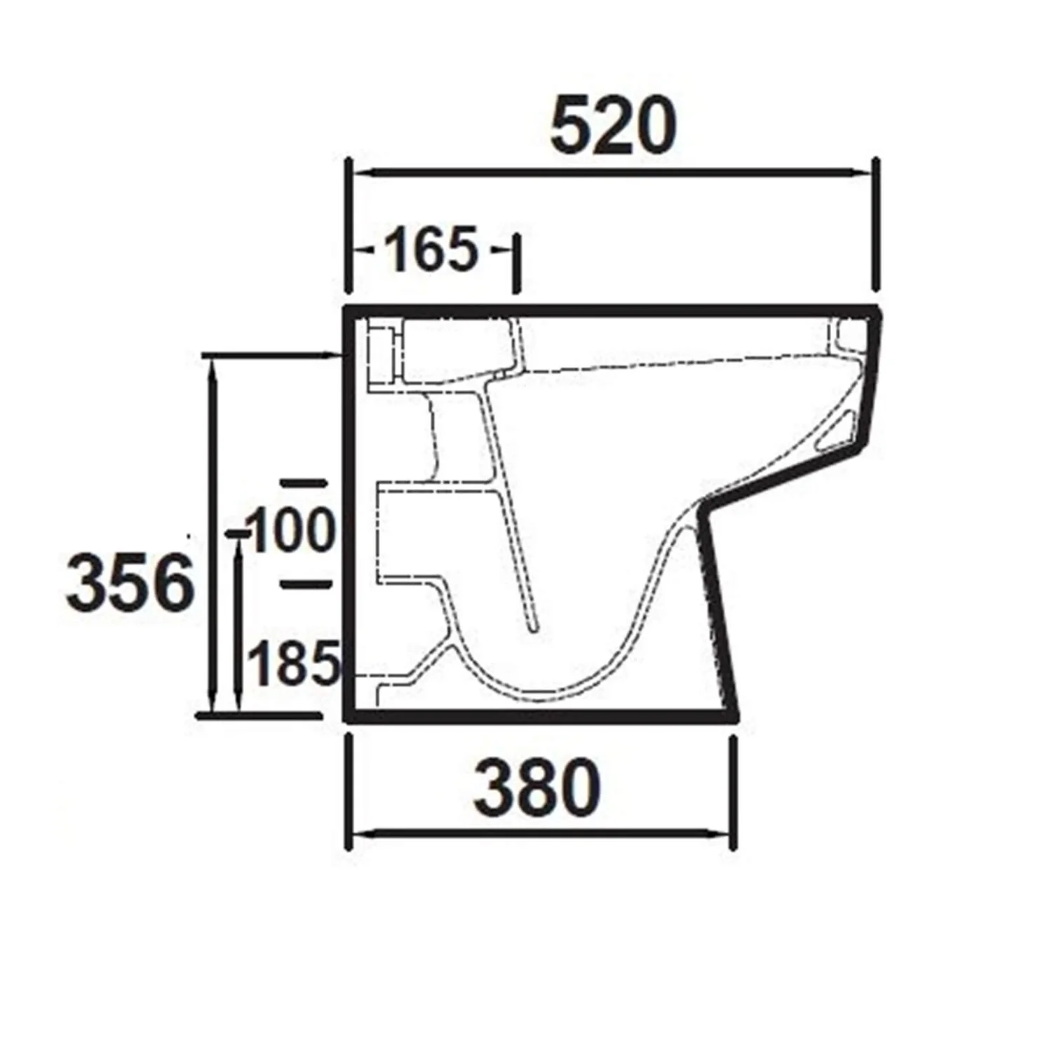Balterley Optic Back To Wall Pan And Soft Close Seat 4 Balterley Optic Back To Wall Pan And Soft Close Seat - Image 2