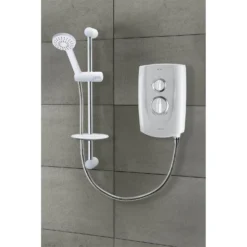 Triton Ivory 5 8.5kW Electric Shower - White -Triton None Store 12826772 1574833169404846