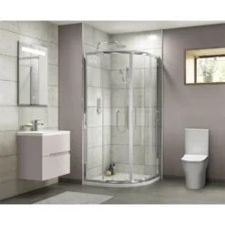 Balterley Slimline Round Slide Rail Kit -Triton None Store 12826781 1754833170092884