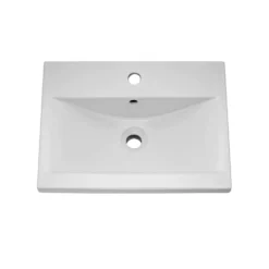 Balterley Rio 500mm Freestanding 2 Door Vanity With Basin 1 - Gloss White -Triton None Store 12826900 3464832986920237