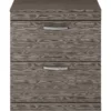 Balterley Rio 800mm Freestanding 2 Drawer Vanity With Worktop - Brown Grey Avola 2 Balterley Rio 800mm Freestanding 2 Drawer Vanity With Worktop - Brown Grey Avola -Triton None Store 12826977 2914908312389619
