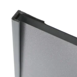 Wetwall Acrylic End Cap - Silver