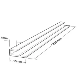 Wetwall Acrylic End Cap - White Pearl -Triton None Store 12827275 9934886110766889