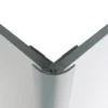 Wetwall Acrylic External Corner - Silver 1 Wetwall Acrylic External Corner - Silver -Triton None Store 12827423 1134898495349180