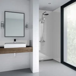 Wetwall Arctic Breeze Gloss 3 Sided Kit - Acrylic