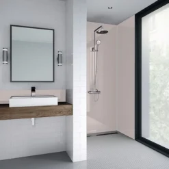 Wetwall Pale Pink Gloss - 900mm - Acrylic