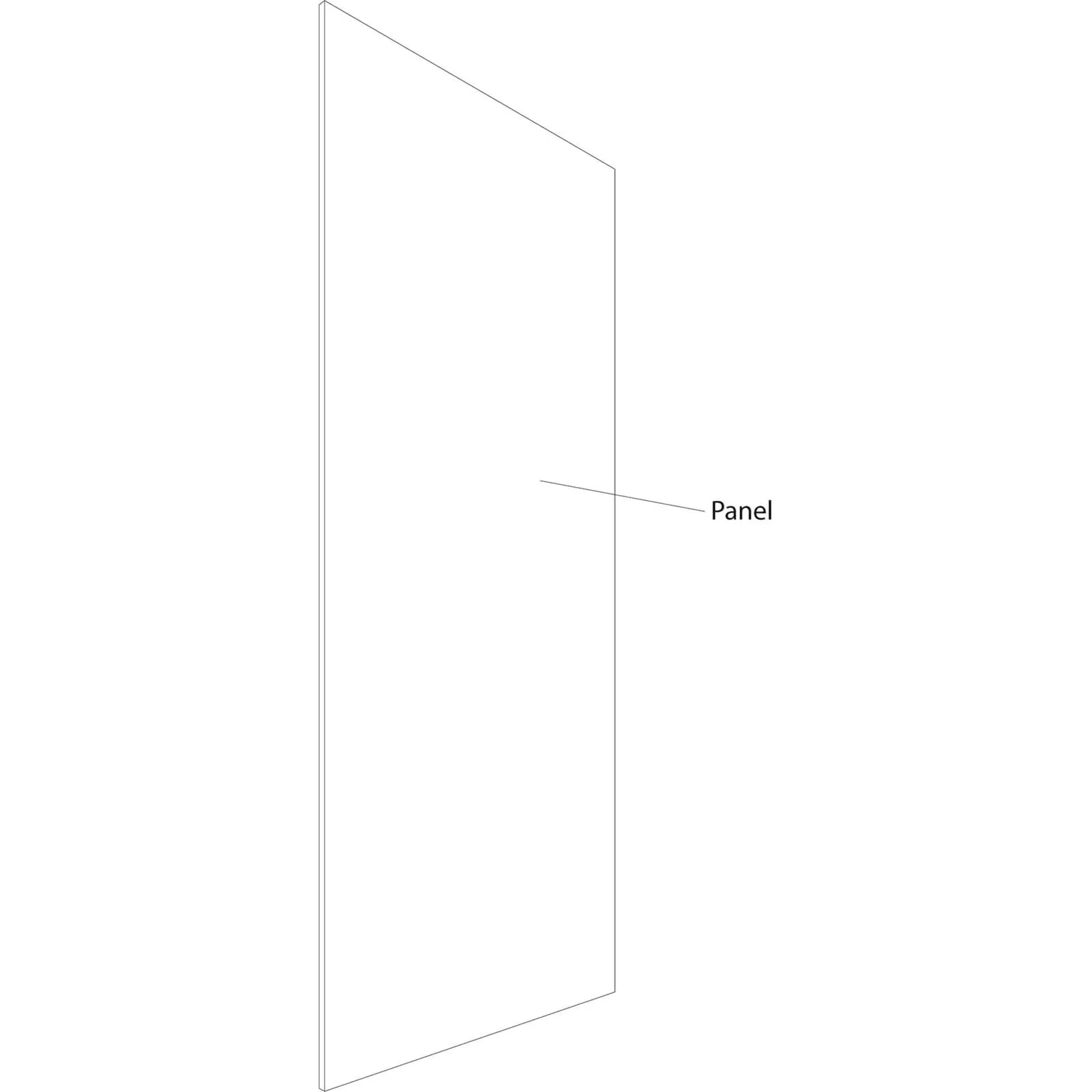 Wetwall Mocha Gloss - 1220mm - Acrylic 5 Wetwall Mocha Gloss - 1220mm - Acrylic - Image 3