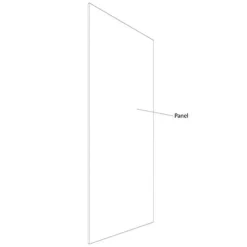 Wetwall Galaxy White - 900mm - Square Edge - Laminate -Triton None Store 12828631 1504988921819457