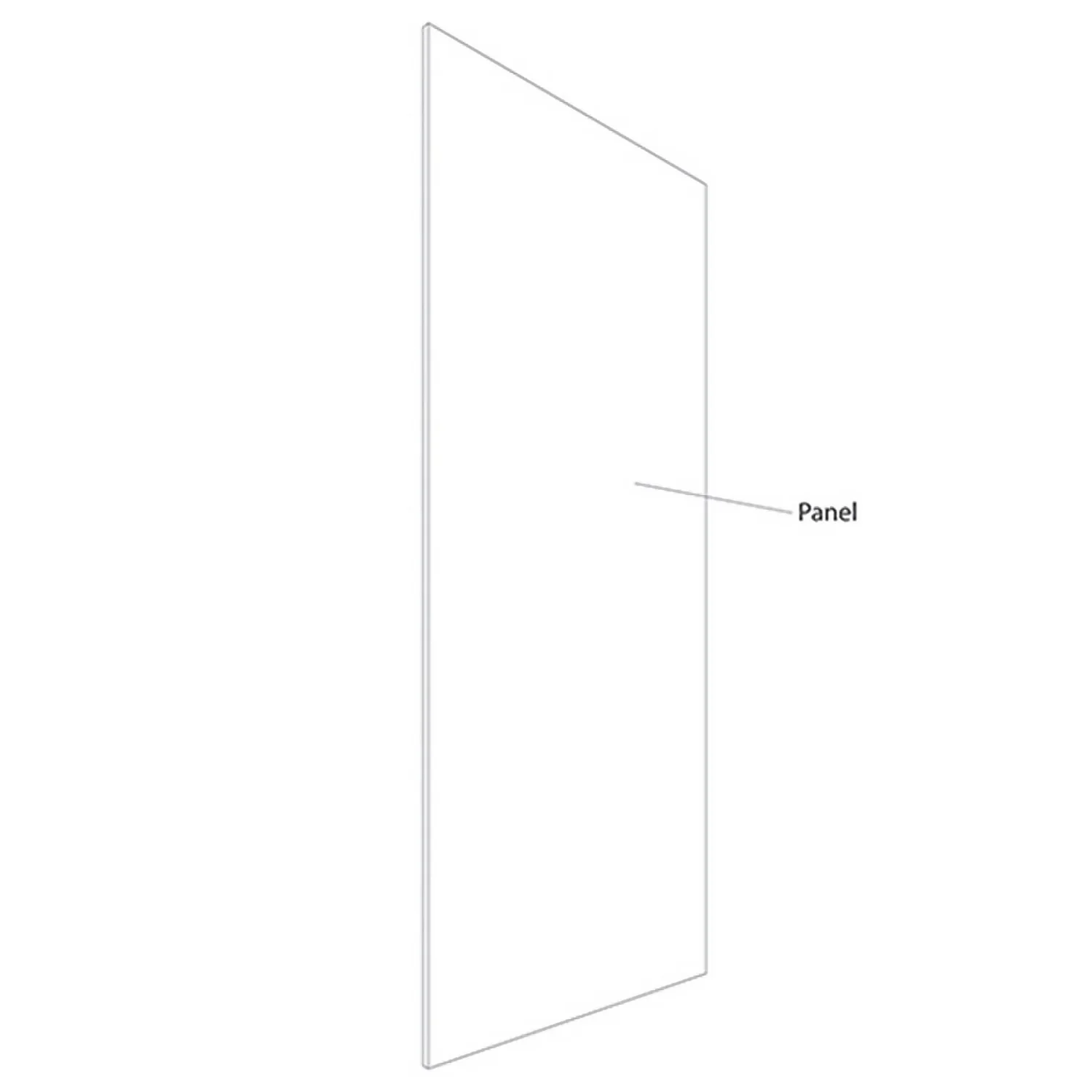 Wetwall White Gloss - 1200mm - Square Edge - Laminate 5 Wetwall White Gloss - 1200mm - Square Edge - Laminate - Image 3